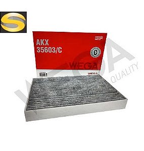 WEGA AKX35603/C - Filtro de Ar Condicionado com Carvão Ativado