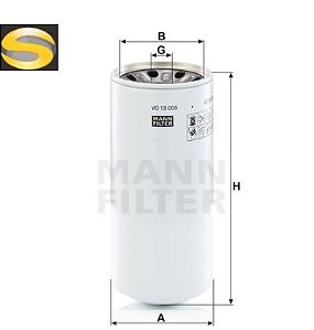 MANN WD13006 - Filtro Hidráulico