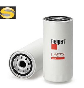 FLEETGUARD LF673 - Filtro de Óleo Lubrificante