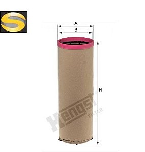 HENGST E631LS - Filtro de Ar 2°