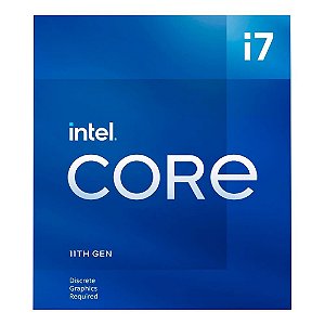 PROCESSADOR INTEL CORE I7-11700F 11ª GERAÇÃO CACHE 16MB 2.5 GHZ (4.8GHZ TURBO) LGA1200