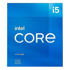 Processador Intel Core i5-11400F 11ª Geração, Cache 12MB, 2.6 GHz (4.4GHz Turbo), LGA1200