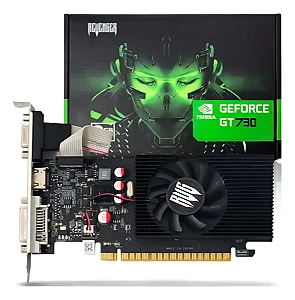 PLACA DE VÍDEO REVENGER GT 730 NVIDIA 4GB DDR3 64 BITS