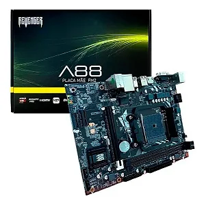 PLACA MÃE REVENGER A88 AMD FM2+ USB 3.0 DDR3