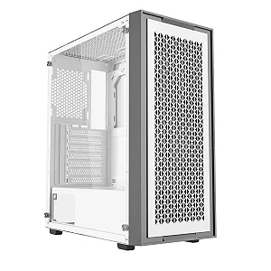 GABINETE GAMER BLUECASE X-FRAME BG-050W BRANCO LATERAL DE VIDRO