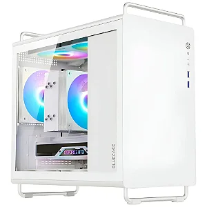 GABINETE GAMER BLUECASE TINY BRANCO BG-056W