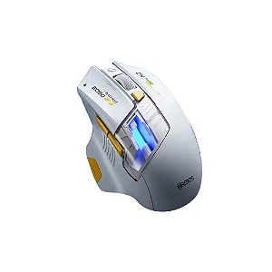 MOUSE GAMER HREBOS PREMIUM IF-387 SEM FIO BLUETOOTH RECARREGÁVEL BRANCO