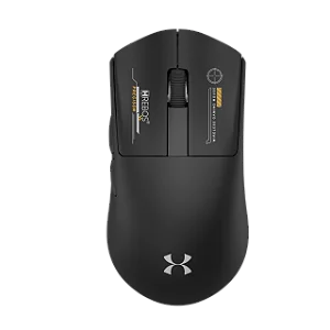 MOUSE GAMER SEM FIO HREBOS IF-603PT 8000DPI PRETO SEM FIO COM DOCK DE CARREGAMENTO