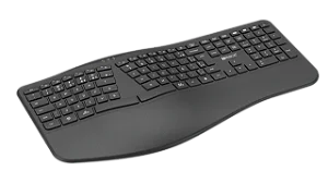 TECLADO OFFICE HREBOS IF-604 SEM FIO BLUETOOTH + USB PRETO