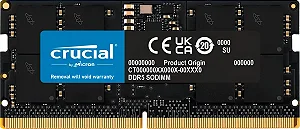 MEMÓRIA RAM 16GB DDR5 4800MHZ CRUCIAL PARA NOTEBOOK