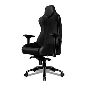 CADEIRA GAMER MANCER TYR PRO RECLINÁVEL EM PU 4D PRETO