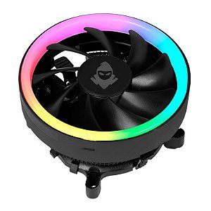 AIR COOLER MANCER VORTEX 120MM PRETO LED RAINBOW