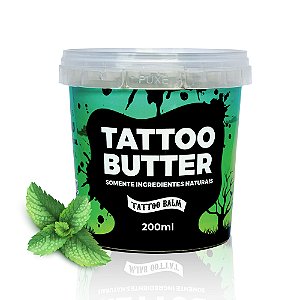 Vaselina para Tatuagem Vegana - 100% Vegetal NUTRITIVA 200g