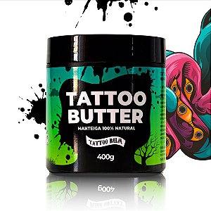 Vaselina para Tatuagem Vegana - 100% VEGETAL NUTRITIVA 400g