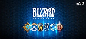 Blizzard Battle.Net R$50 Reais - Código Digital