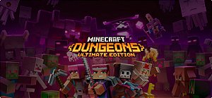 Jogo Minecraft Dungeons Edição Ultimate - Xbox 25 Dígitos Código Digital