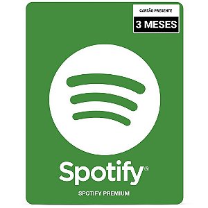 Spotify Brasil 3 Meses Assinatura - Código Digital - PentaKill Store