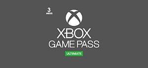 Xbox Game Pass Ultimate Brasil 3 Meses - Código Digital