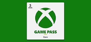 Game Pass Core 3 Meses - Código Digital