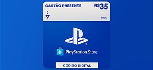 Playstation Store R$35 Reais - Código Digital