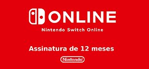 Nintendo Switch Online 12 Meses Brasil - Código Digital