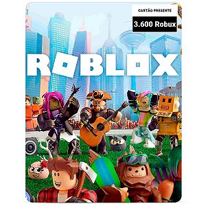 Roblox 3.000 Robux - Código Digital - Pentakill Store - PentaKill Store - Gift  Card e Games