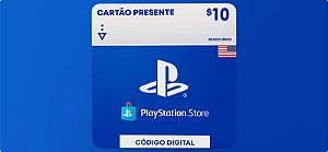 Playstation Store $10 Dólares USA - Código Digital