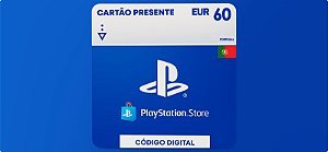 Playstation Store 60 Euro Portugal - Código Digital