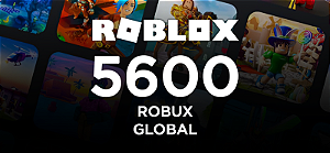 Roblox 5.600 Robux - Código Digital