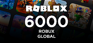 Roblox 6.000 Robux - Código Digital