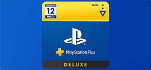 Playstation Plus Deluxe 12 Meses Assinatura Brasil - Código Digital