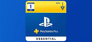 Playstation Plus Essential 1 Mês Assinatura Brasil - Código Digital