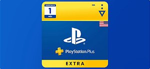 Playstation Plus Extra 1 Mês Assinatura USA - Código Digital