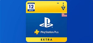Playstation Plus Extra 12 Meses Assinatura USA - Código Digital