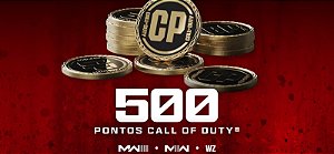 500 Pontos Call of Duty: Warzone PS4 PS5 Código Digital