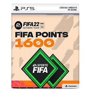 FUT 22 – 1.600 FIFA Points PS4 PS5 Código Digital