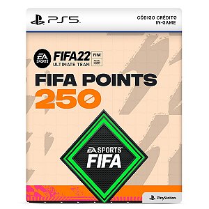 FUT 22 – 250 FIFA Points PS4 PS5 Código Digital