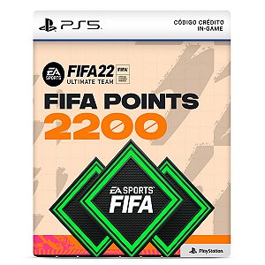 FUT 22 – 2.200 FIFA Points PS4 PS5 Código Digital