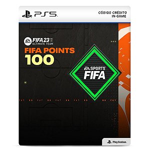 EA SPORTS FUT 23 – 100 FIFA Points PS4 e PS5 - Código Digital