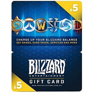Blizzard Battle.Net 5 USD Estados Unidos - Código Digital