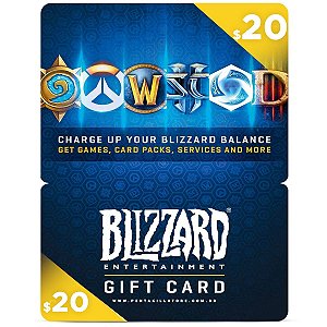 Blizzard Battle.Net 20 USD Estados Unidos - Código Digital