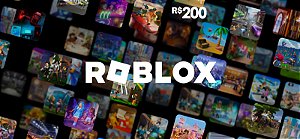 Roblox Gift Card R$200 Robux - Código Digital