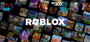 Roblox Gift Card R$300 Robux - Código Digital