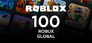 Roblox 100 Robux - Código Digital