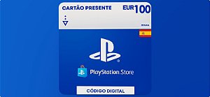 Playstation Store 100 EUR Espanha - Código Digital