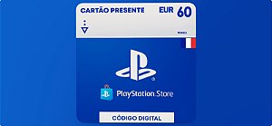 Playstation Store 60 EUR França - Código Digital