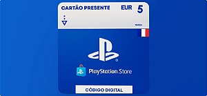 Playstation Store 5 EUR França - Código Digital