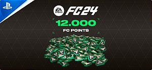EA SPORTS FC 24 - 12.000 FC Points PS4 e PS5 - Código Digital