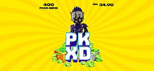 400 PKXD Gemas - Código Digital