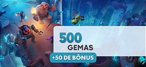 Clash of Clans - 500 Gemas + 50 Bônus